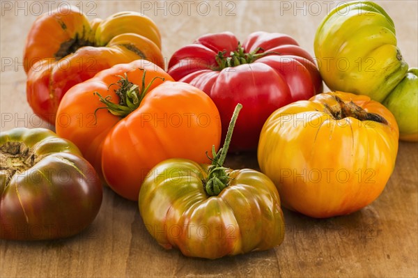 Heirloom tomatoes.