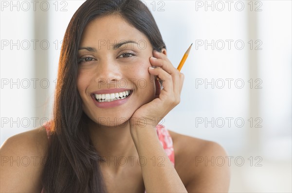 Portrait of female student.