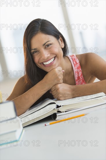 Portrait of female student.