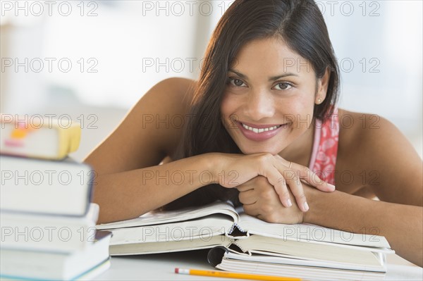 Portrait of female student.