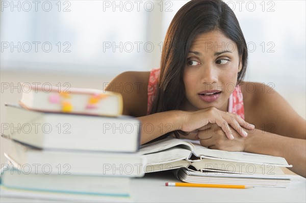 Portrait of female student.