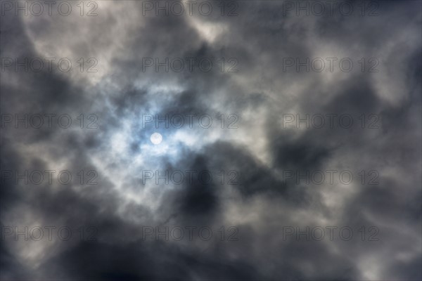 Storm clouds .