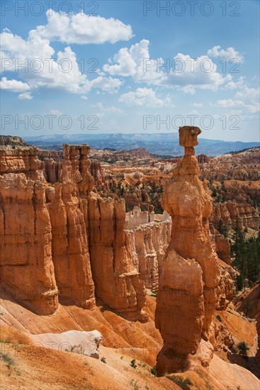 Rock formations .