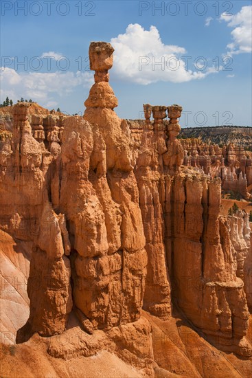 Rock formations .