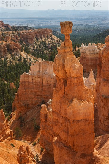 Rock formations .