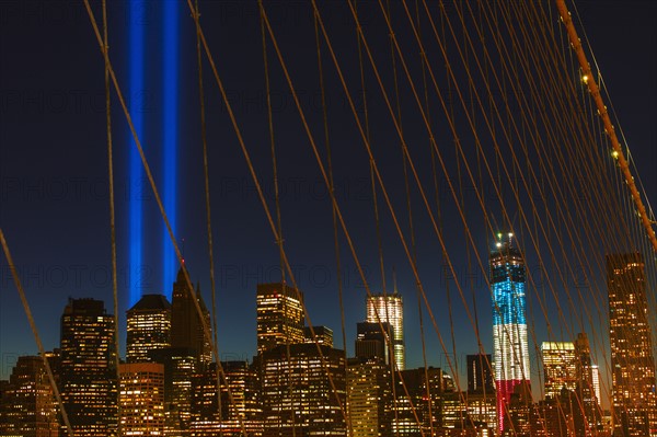 World Trade Center Memorial, Tribute in Light.