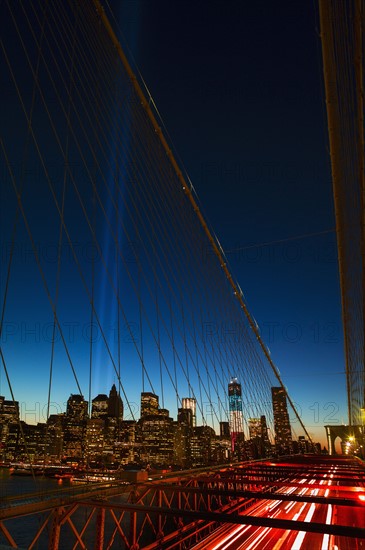 World Trade Center Memorial, Tribute in Light.