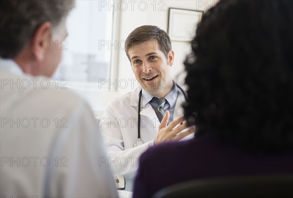 Patients during hospital consultation. Photo : Jamie Grill