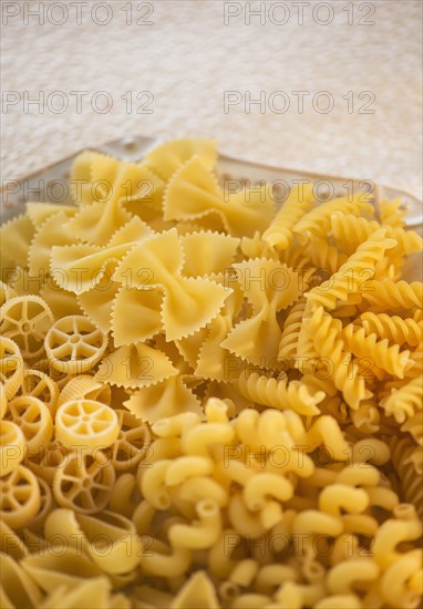 Studio Shot of pasta. Photo : Daniel Grill