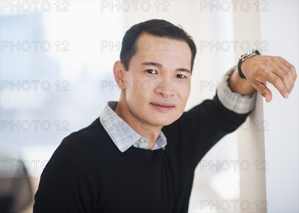 Portrait of confident mid adult man. Photo: Daniel Grill