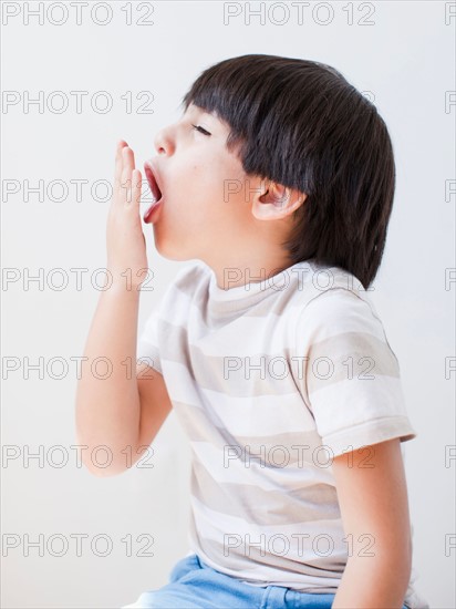 Studio Shot, Portrait of young boy. Photo: Jessica Peterson