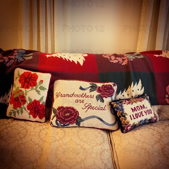 Antique cushions.