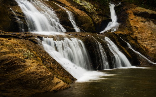 Mcgalliard Falls. Valdese, North Carolina.