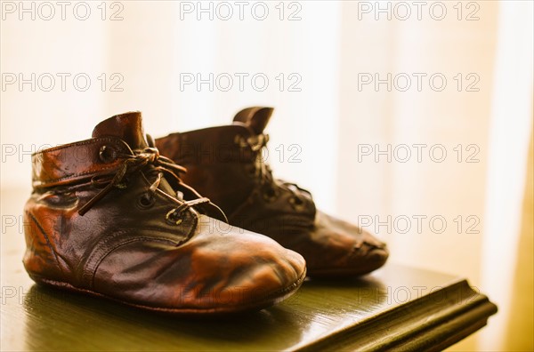 Antique baby booties.