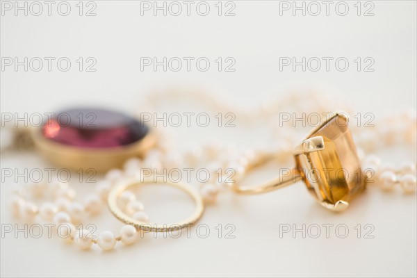 Studio shot of jewelry