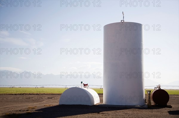 Fuel tanks on farm
