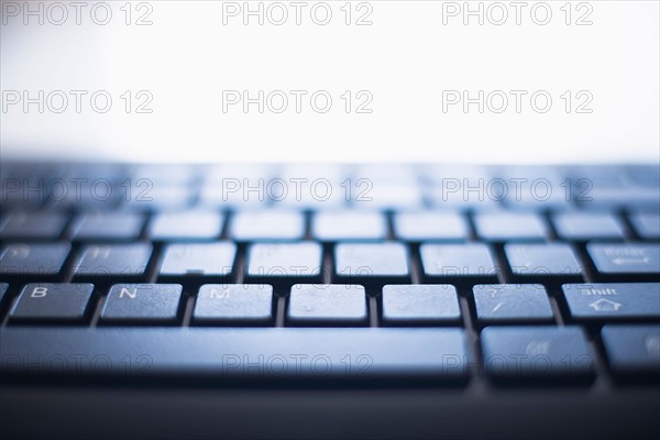 Detail of computer keyboard.