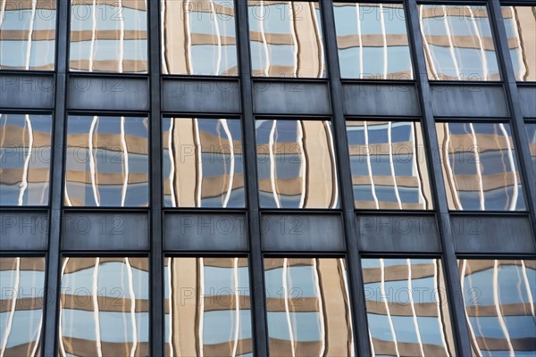 Close up of modern architecture. Photo : Alan Schein