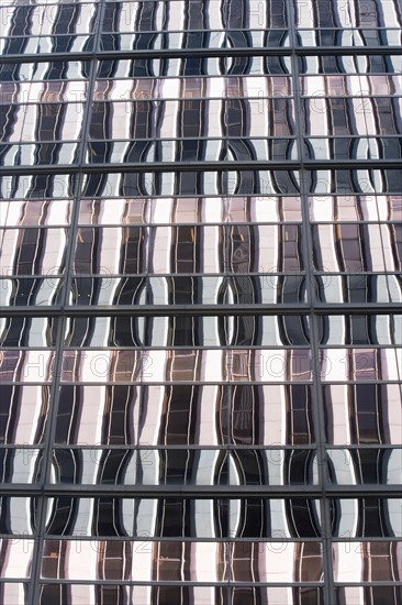 Close up of modern architecture. Photo : Alan Schein