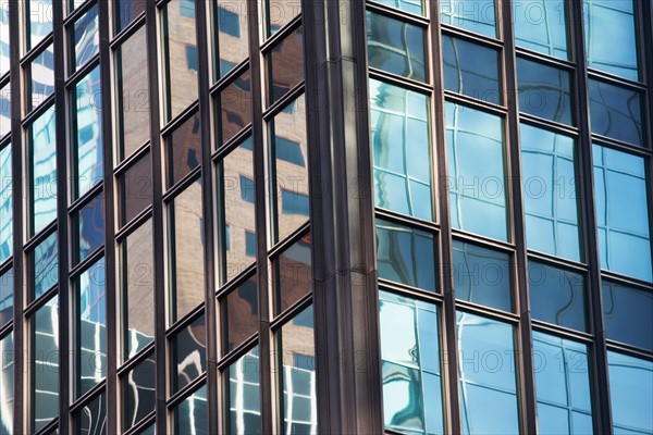 Close up of modern architecture. Photo : Alan Schein