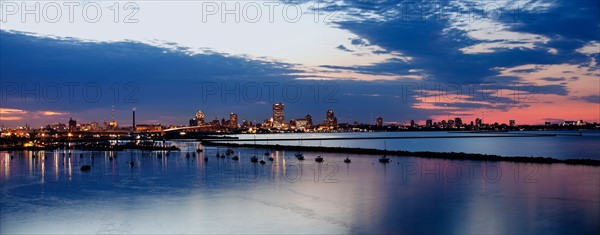 City skyline at dusk. Photo: Henryk Sadura