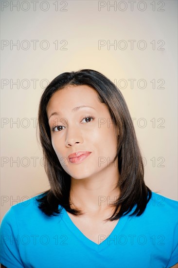 Portrait of content woman. Photo : Rob Lewine