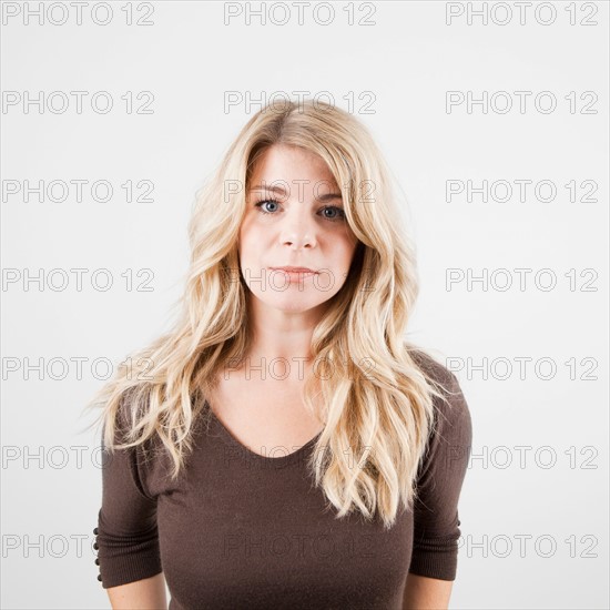 Studio portrait of young woman. Photo: Jessica Peterson