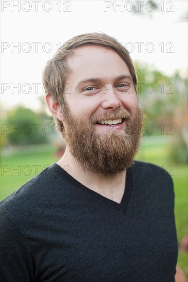 Portrait of man smiling. Photo : Jessica Peterson