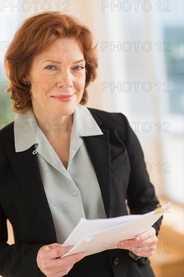 Portrait of senior businesswoman.