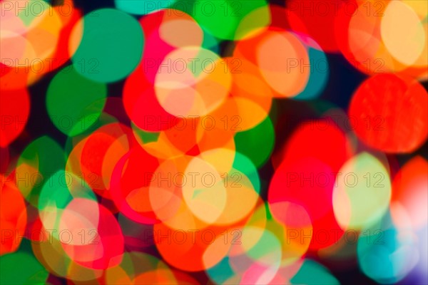 Defocused lights.