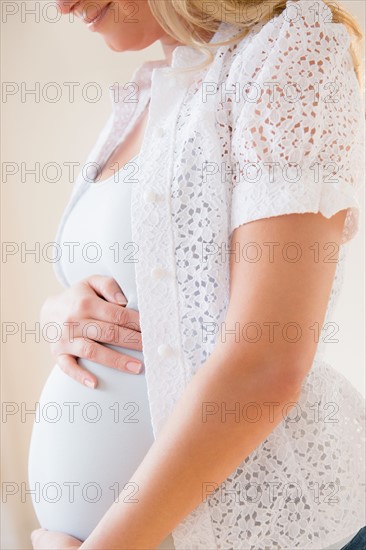 Portrait of pregnant woman