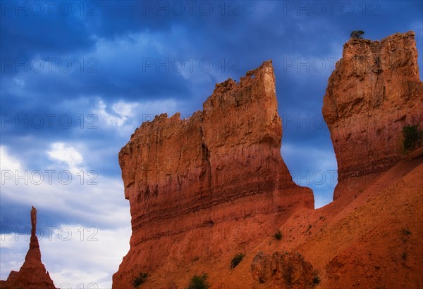 View of cliffs