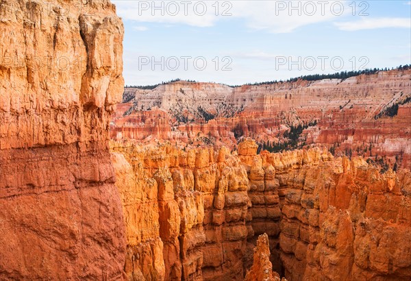 View of cliffs