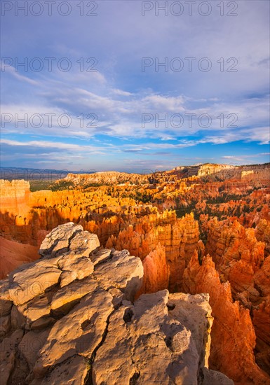 Landscape with cliffs