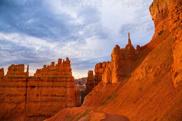 Landscape with cliff