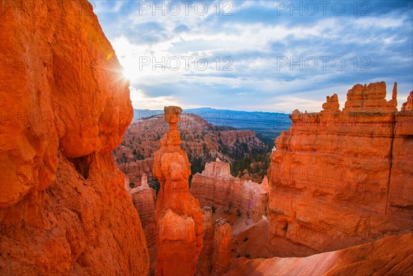 Landscape with cliff