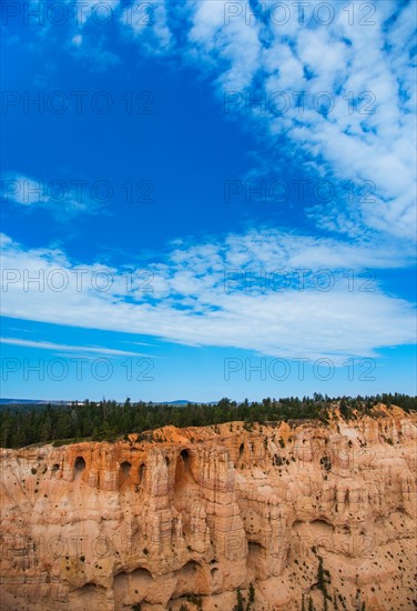 Landscape with cliff