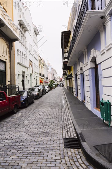 View of street and cars