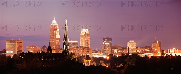 Cityscape at night