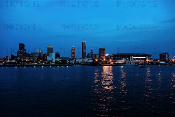 Cityscape at night