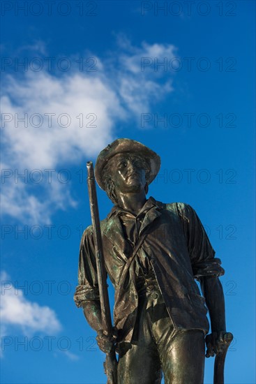 Minutemam statue. Concord, Massachusetts.