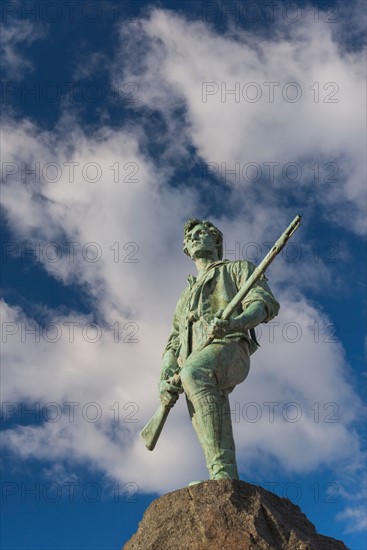 Minutemam statue. Lexington, Massachusetts.