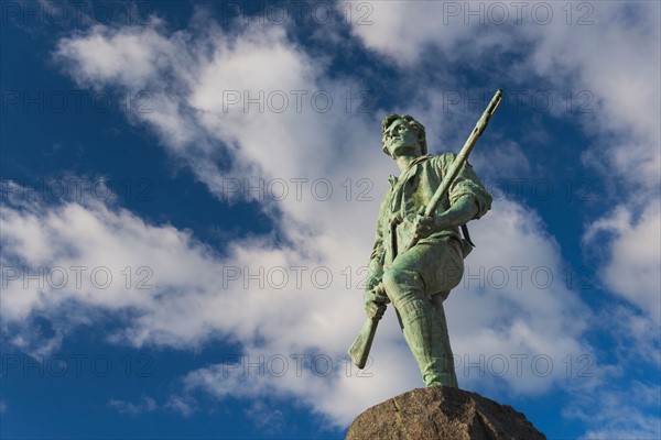 Minutemam statue. Lexington, Massachusetts.