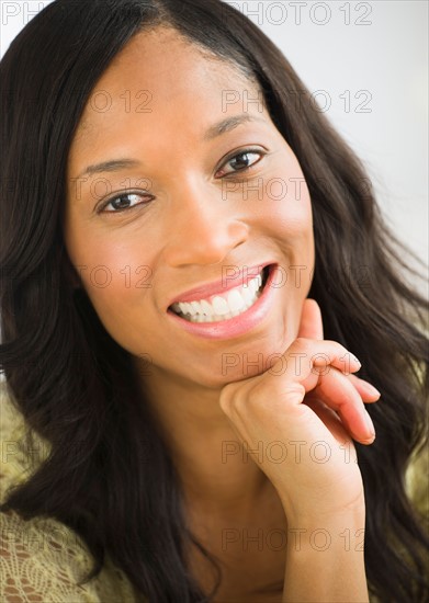 Portrait of mid adult woman.