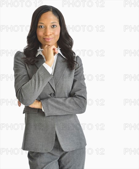 Portrait of businesswoman.