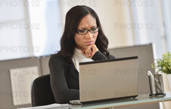 Female office worker.