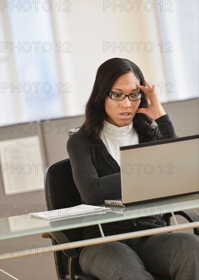 Female office worker.