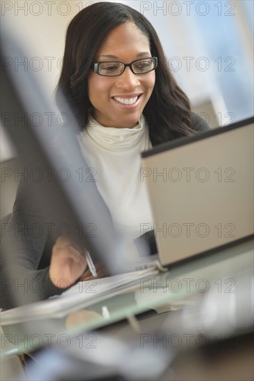 Female office worker.