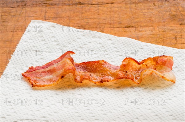 Fried bacon.