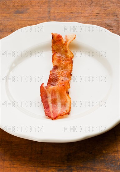 Fried bacon.